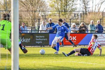 Levi Oudenaarden op weg naar het doel